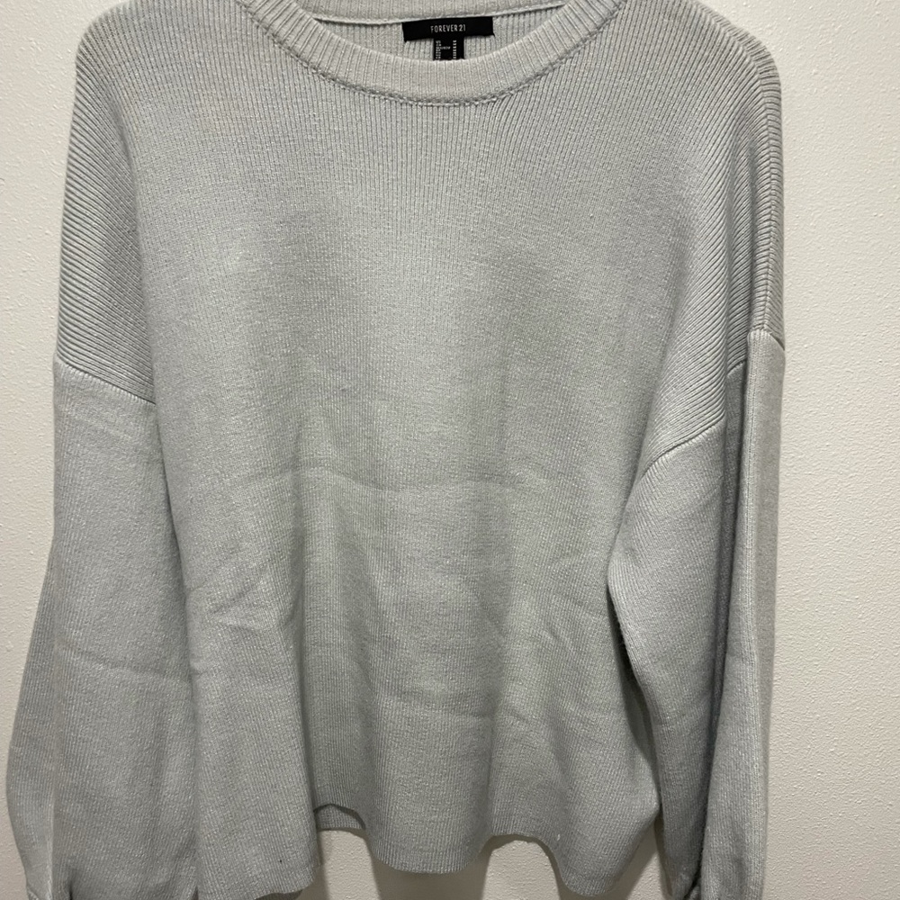 Light Blue Oversized Sweater